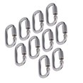 thumbnail image 4 of Quick 10Pcs Quick Link Connector Strong Durable Easy Install Small Size Chain Connector, 4 of 7