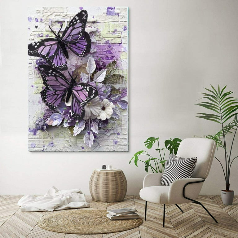 Cartoon Butterfly Diamond Painting – Color-Full Creations