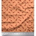 thumbnail image 1 of Soimoi Rayon Fabric Guitar Musical Instrument Decor Fabric Printed Yard 42 Inch Wide, 1 of 3