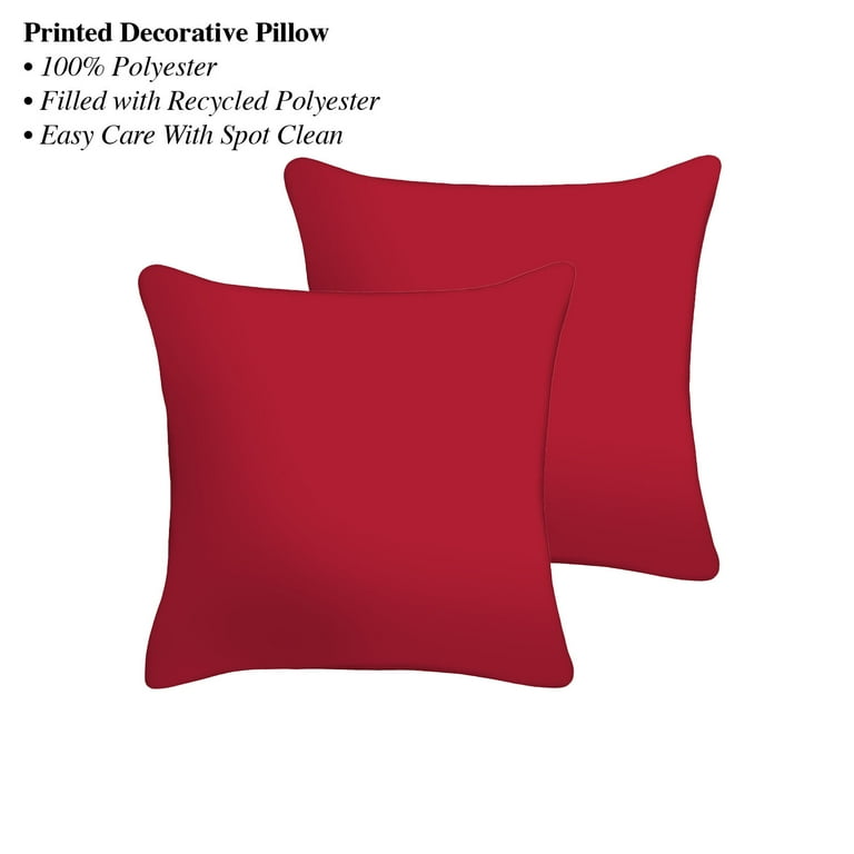 Walmart red outdoor pillows hotsell
