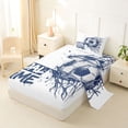 thumbnail image 2 of Castle Fairy Sport Soccer Twin Sheets 3pcs,Goal Time Bedding,1 Fitted Sheet, 1 Flat Sheet and 1 Pillowcase, 2 of 6