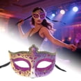 thumbnail image 2 of Masquerade Lace Party Beauty Half Face Lady Wearing, 2 of 4