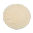 thumbnail image 3 of Tapis de Couchage Rond pour Animaux, Fond Imperméable Tapis de Couchage Réutilisable 4cm / 1.6 Po d'Épaisseur avec Petite Boule pour Intérieur 30cm / 11.8 Po de Diamètre Blanc Fromage, 3 of 8
