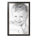 thumbnail image 2 of ArtToFrames 11" x 17" Black Square with Gold Beads Picture Frame, 11x17 inch Black Wood Poster Frame (WOM-5021),  Pack, 2 of 7