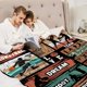 thumbnail image 5 of LHSHID Tennis Blanket Tennis Gifts Blanket for Men Women Adults Tennis Lover Soft Flannel Cozy Tennis Player Blanket for All Season Sport Lover Blanket for Bed Sofa Camping Couch 40x50in, 5 of 6