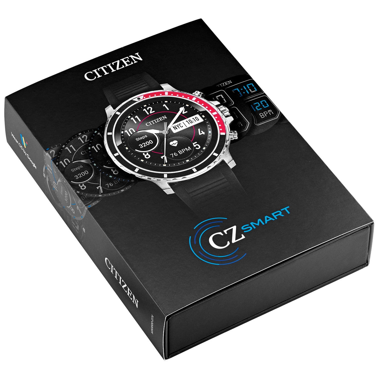 Citizen cz smart hr heart rate smartwatch Clearance