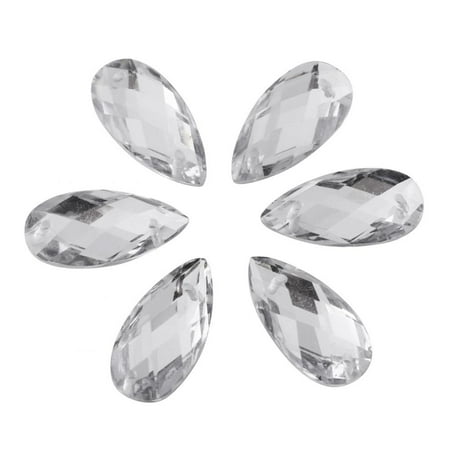 Multi Color Resin Beads - 200pcs Crystal Resin Rhinestone Decoration Drill Sewing Faceted Beads Jewelry DIY Crafts
