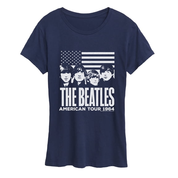 The Beatles - American Tour 1964 - Women's Short Sleeve Graphic T-Shirt