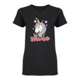 thumbnail image 2 of Unicorn Shine Shaped T-Shirt Women -Image by Shutterstock, Female Small, 2 of 4