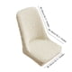thumbnail image 3 of Fundas De Silla De Poliéster Fundas elásticas para silla de comedor, color beige, lavables, de nailon y elastano, con cojín y respaldo (1 unidad) JASKFLY, 3 of 9