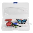 thumbnail image 1 of DIY Embroidery Pen Punch Needle Kit Set Craft Sewing Tools Crochet Suit, 1 of 14