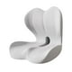 thumbnail image 5 of Cojín de espuma viscoelástica para asiento de coche, antideslizante, lavable, ortopédico, para coxis y columna vertebral. Gris claro, 5 of 8