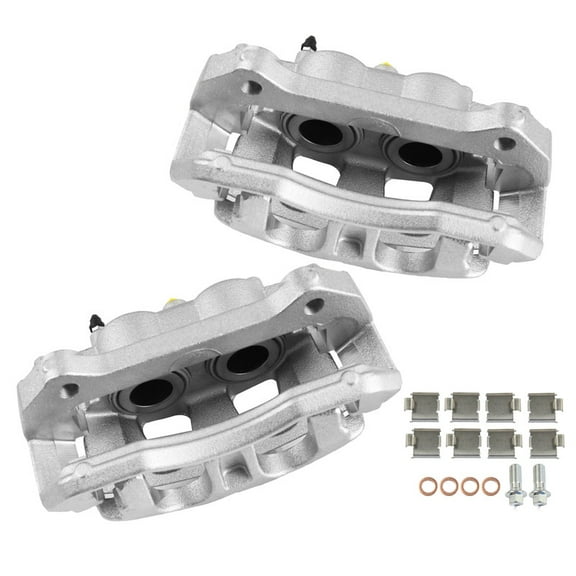 Aurogenix Front Brake Caliper Compatible with Ford F-150 2012 2013 2014 2015-2020, 18-B5405 18-B5404,Front Driver and Passenger Side