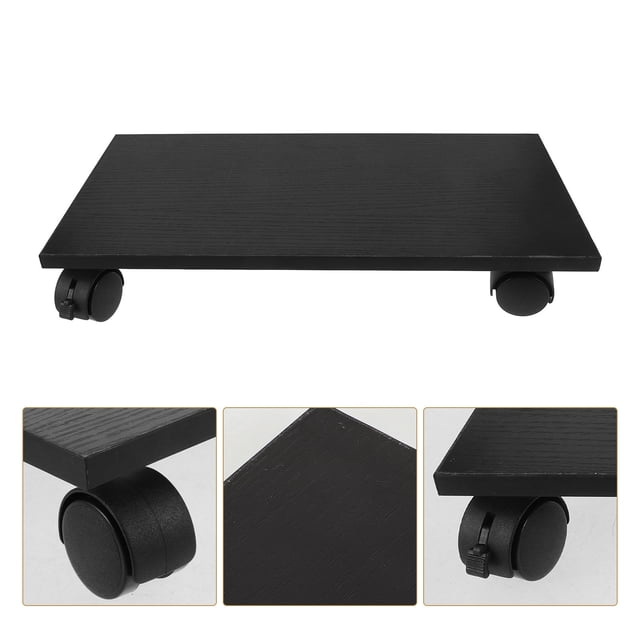SASABAXI 1Pack Pc Stand with Rectangular Tray and Stable Base for Users with Desk Space Limitations 40.00X20.00X6.50CM