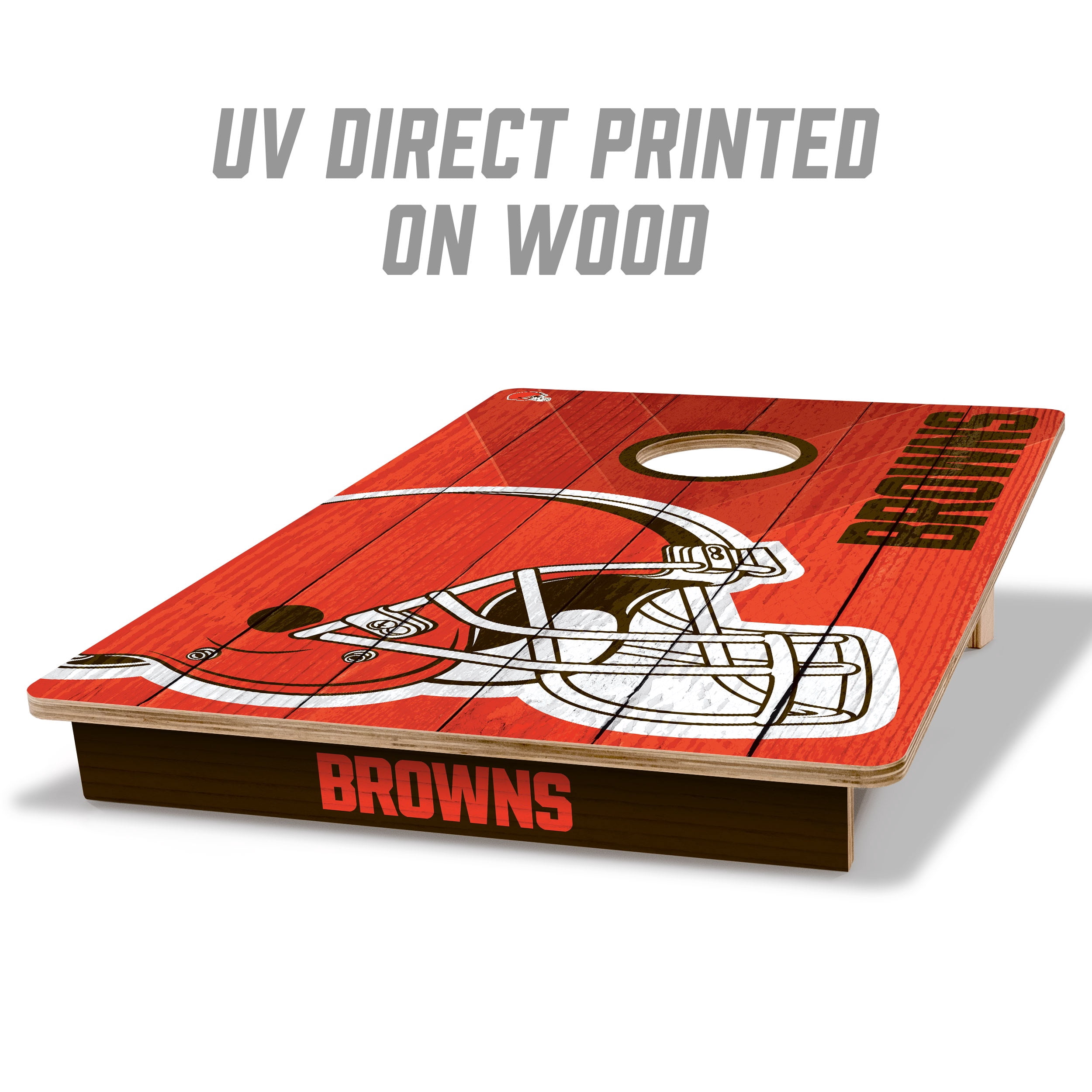 YouTheFan NFL Cleveland Browns 2' x 3' Cornhole Game No Bags
