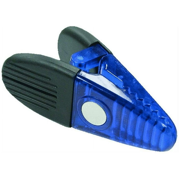 Master Magnetics Magnetic Clip Large - Large Blue Magnet Clip - Pack Of 1, Blue