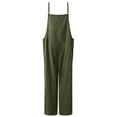 thumbnail image 6 of ZANZEA Ladies Casual Solid Tank Jumpsuit Long Suspender Overalls Bib Pants, 6 of 11