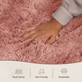 thumbnail image 3 of Moonlight20015 Area Rug 5x7ft non-slip Soft Fluffy Shaggy for Living Room Bedroom Décor Pink, 3 of 8