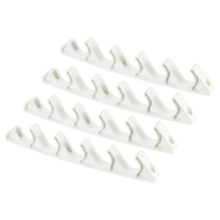 

Uxcell 5 Position Chaise Adjustment Bracket Furniture Back Support Adjuster White 4 Pack