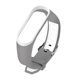 thumbnail image 1 of Silicone Wristband Two-Tone Watch Band Minimalist Watch Strap Watch Replacement Band Watch Accessories Compatible for Mi Band 3 or 4, 1 of 2