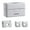 Gray Color, variant on Silicone Case for Mic Mini Wireless Microphones Accessory Charging Case
