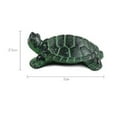 thumbnail image 3 of Cast Iron Turtle Figurine Statue Paperweight Home Garden Decor Gift Top USA, 3 of 9