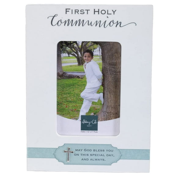 Cathedral Art Picture Frame - First Holy Communion Boy, One Size, Multicolored