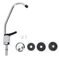 thumbnail image 4 of YLSHRF Household /4in Universal Kitchen Press Type Copper Alloy Gooseneck Sink Faucet Tap, 4 of 8