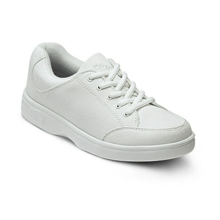 

Dr. Comfort Riley Women s Athletic Shoe: 9 Wide (C-D) White Lace