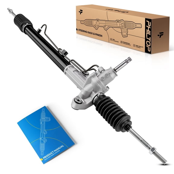 PHILTOP Power Steering Rack and Pinion Assembly Compatible with 1996-1998 Civic, 1999-2000 Civic 1.6L Replace 26-1769, 261769, 53010S04000