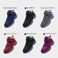 thumbnail image 2 of Zapatos de invierno acolchados de algodón, zapatos de papá con forro polar cálido para hombres, botas de nieve para exteriores del noreste de caña alta, zapatos de suela gruesa para personas de, 2 of 4