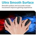 thumbnail image 5 of Large Extended Gaming Mouse Pad with Stitched Edges, Non-Slip Waterproof Rubber Base Mouse Pad for Office, Computer, Keyboard, Laptop and Home Desk Pad 35.4 x 15.7 x 0.12 Inch (Colorful Starry Sky), 5 of 6