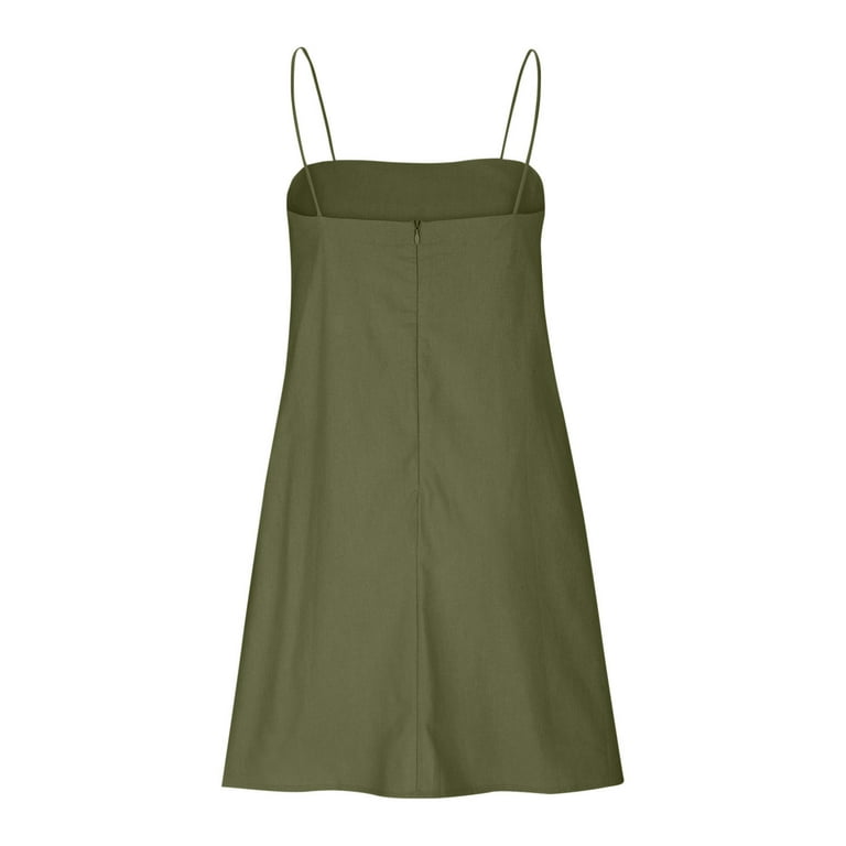 AMERI　LINEN LIKE CAMI DRESS AMERI LINEN LIKE CAMI DRESS - メルカリ