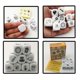 thumbnail image 2 of Story Dices Cubes Happy Story Cubes Toy Dices Creative Telling Game Colorful, 2 of 5