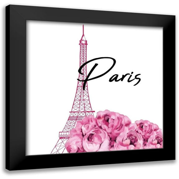 Allen, Kimberly 12x12 Black Modern Framed Museum Art Print Titled - Perfume Paris 1