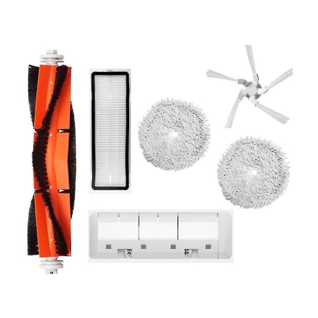 -6 piezas compatibles con el cepillo lateral principal de Xiaomi Dreame W10 Robot Aspirador esquí esquí Gafas de esquí