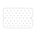 thumbnail image 1 of Nvzi Revestimientos desechables para freidoras de aire, 100 unidades,hojas de revestimiento rectangulares perforadas para freidoras de aire (blanco), 1 of 4