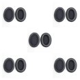 thumbnail image 2 of sweethay Reemplazo del cojín del cojín del oído del auricular para los auriculares Cuero negro Type2 NO2, 2 of 5