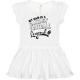 thumbnail image 3 of Inktastic My Dad is a Fantasy Football Legend Girls Baby Dress, 3 of 5