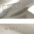 thumbnail image 3 of Mercury Laser II Boat Propeller 48-16547A46 | LH 13 3/4 x 23 P, 3 of 5