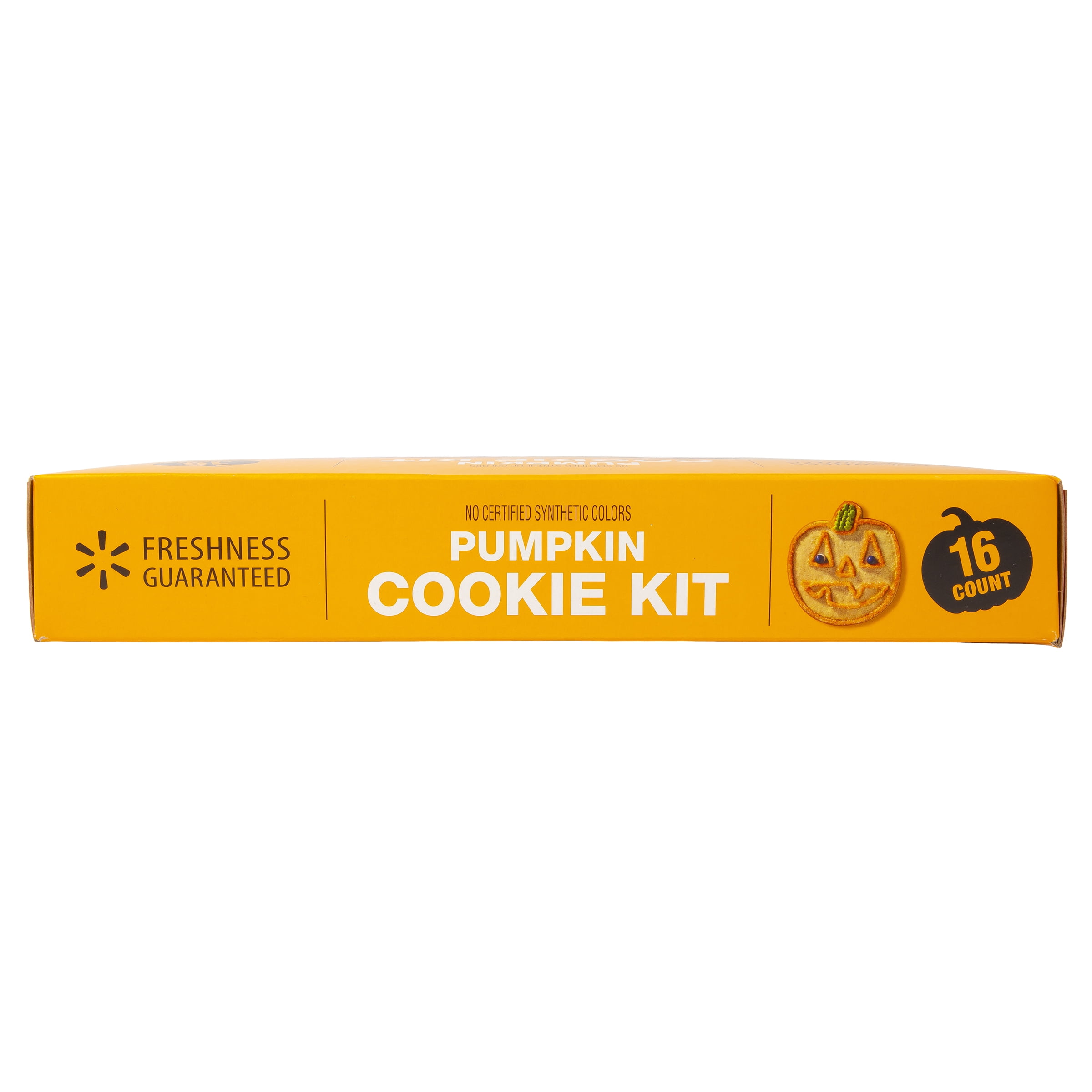 Freshness Guaranteed Pumpkin Halloween Cookie Kit, 22.9 oz, 16 Cookies