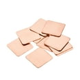 thumbnail image 3 of Flat Thermal Pad IC Chipset Copper Heatsink for CPU GPU RAM Chip 15 x 15 x 0.4mm 10pcs, 3 of 5
