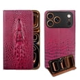 thumbnail image 1 of Case For IPhone 17 Pro Max/17 Pro/17 Air/17, Genuine Leather Shell With Card Insertion Anti-Fall Holder Cover, 1 of 5