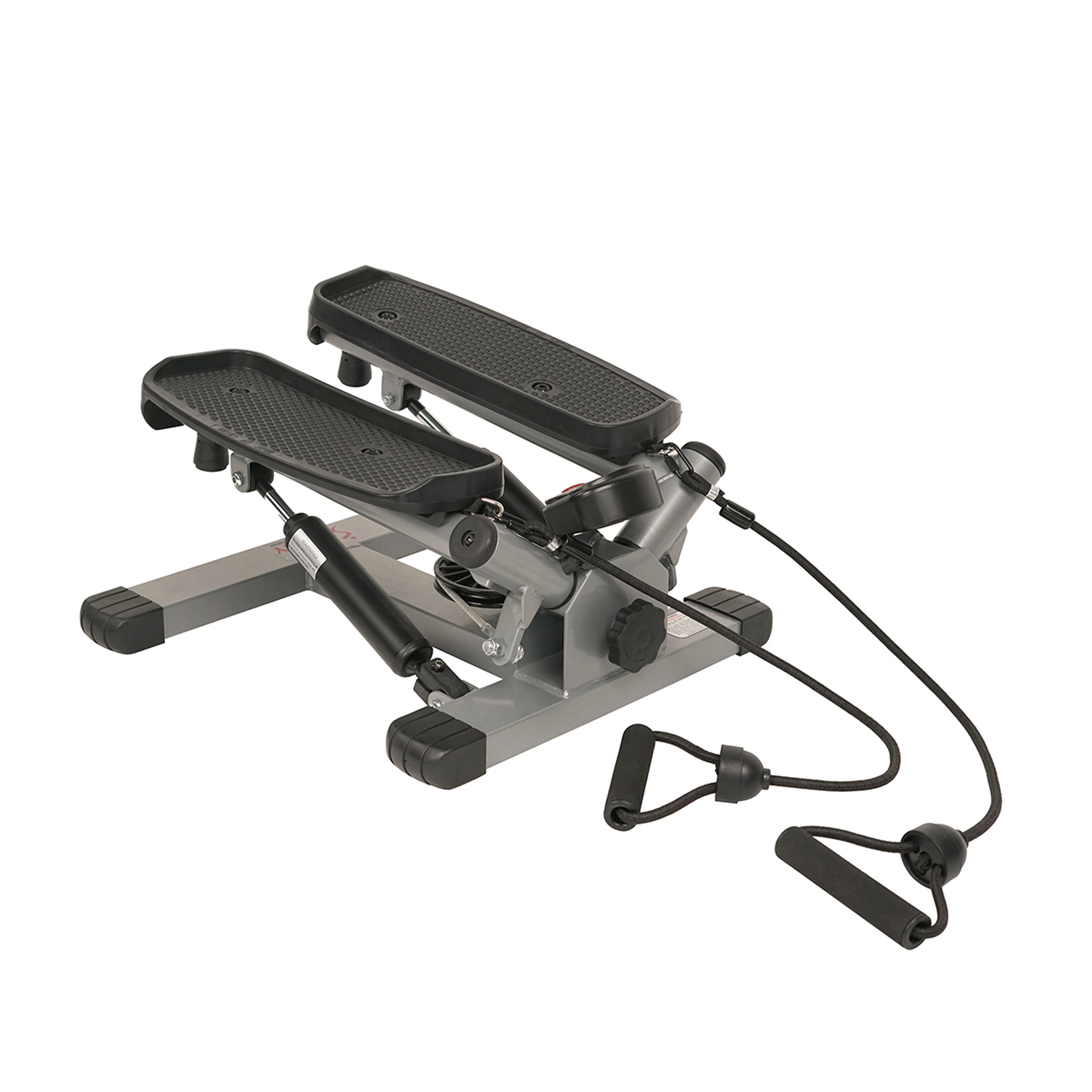 Sunny Health & Fitness Twist Stair Stepper Machine with Resistance Bands with Adjustable Height, NO. 045 - image 3 of 11