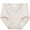 Grey, variant on opvise High Waist Solid Color Ribbed Women Briefs Leakproof Physiological Period Panties Pink 4XL