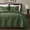 Olive, variant on WDCOZY Textured Quilt Set, 100% Cotton Lightweight Bedspread Comforter with 2 Pillow Shams, Breathable All Season Bedding for Bedroom Guest Room, White
