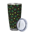 thumbnail image 2 of Salouo St. Patrick's Day8 Print 20oz Tumbler with Lid,Stainless Steel Vacuum Insulated Tumbler Durable Insulated Coffee Mug Thermal Cup with Splash Proof Sliding Lid-Straw Three-piece Set, 2 of 8