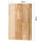 thumbnail image 2 of Food Safety Kitchen Decor Oak Cutting Board Pizza Cutting Board Versatile Kitchen Tools Solid Wood Construction, 2 of 10