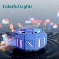 thumbnail image 3 of EBODA Waterproof Bluetooth Shower Speaker, IPX7 Floating Portable Wireless Small Speakers, 24H Playtime with Light for Hiking, Pool, Beach, Kayak Accessories, Gifts for Men, Boys - Light Blue, 3 of 7