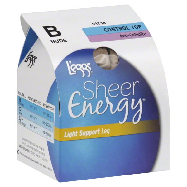 L'eggs Women's Energy 3 Pack All Sheer Panty Hose